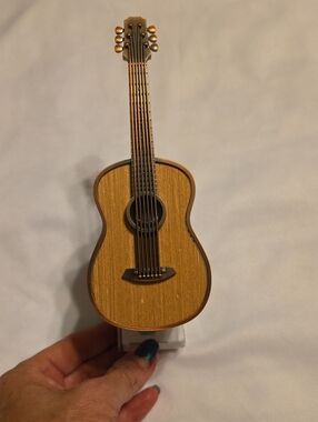 Bath & Body Works Wallflower Brown Miniature Acoustic Guitar